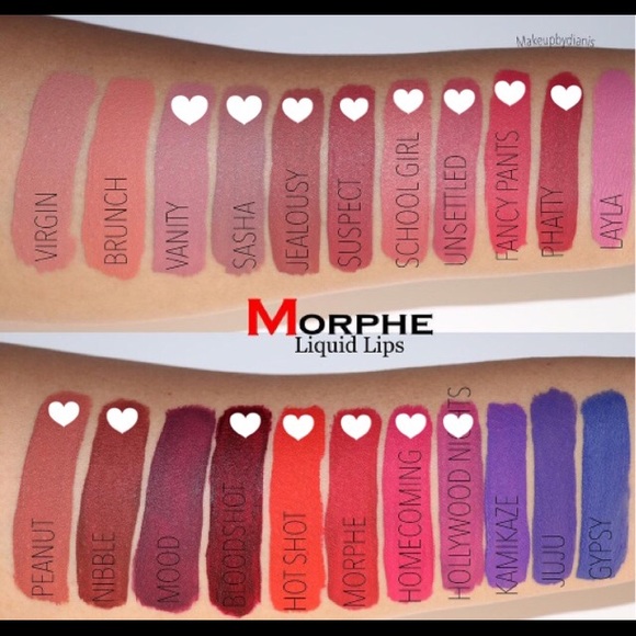 morphe liquid lipstick peanut